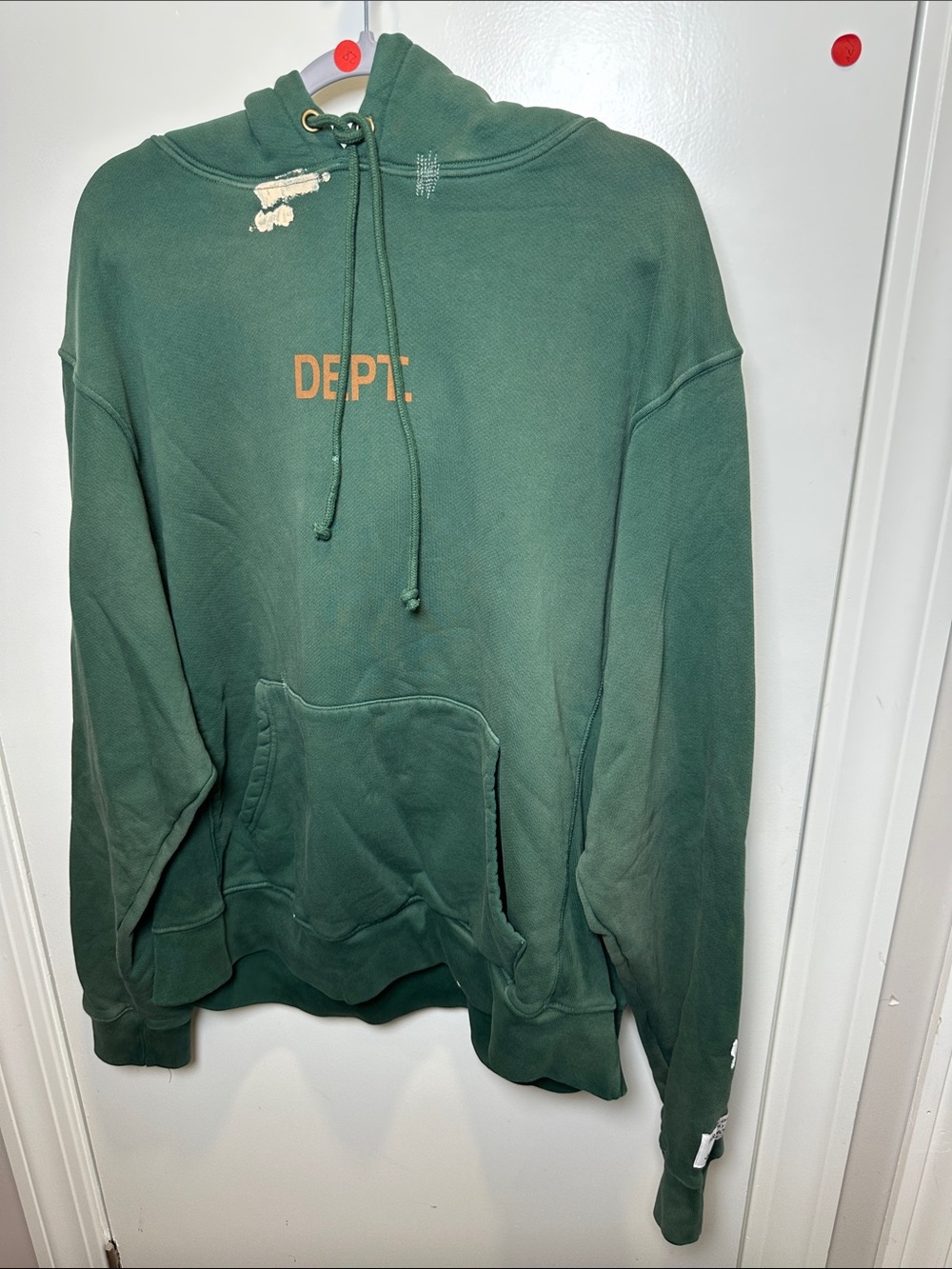 Gallery Dept Forest Green Crewneck Sweatshirt with DEPT. Chest Print (52)